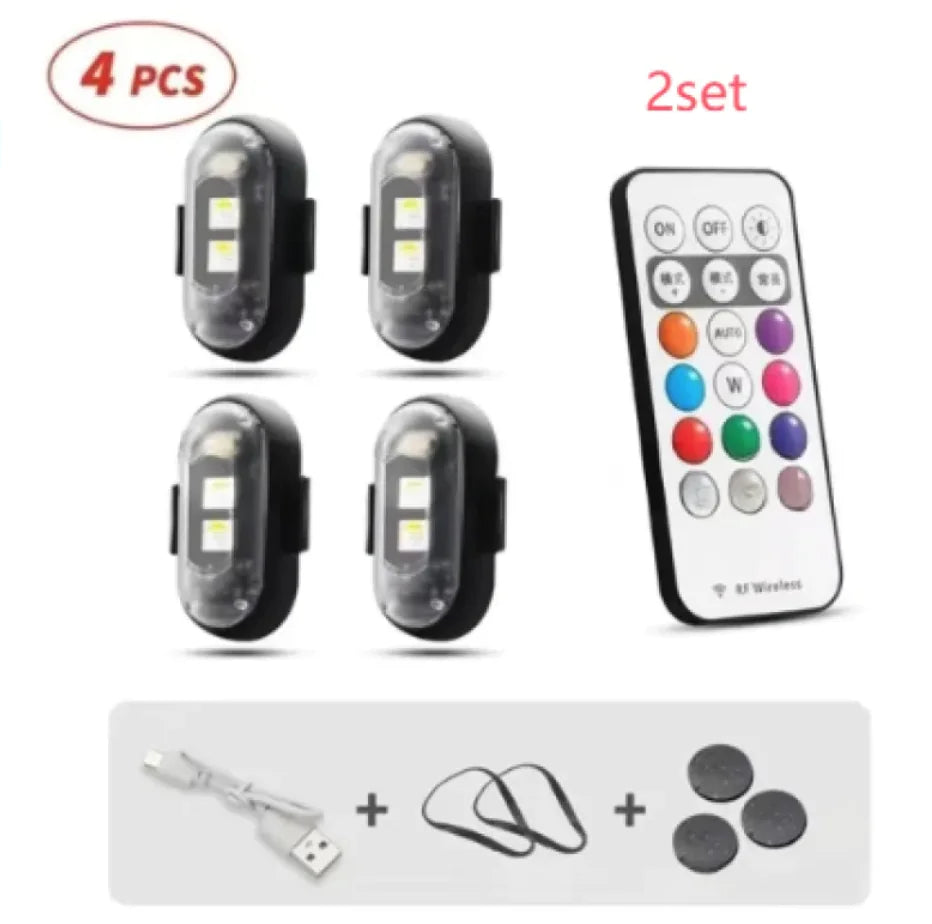 Wireless RGB Lights with Remote Control
