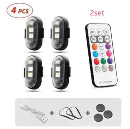 Wireless RGB Lights with Remote Control