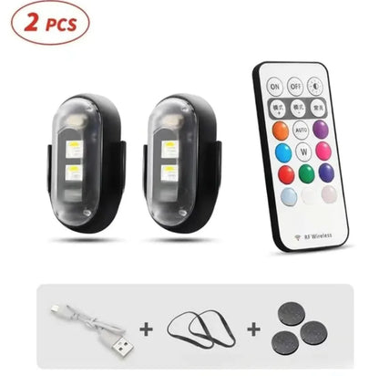 Wireless RGB Lights with Remote Control
