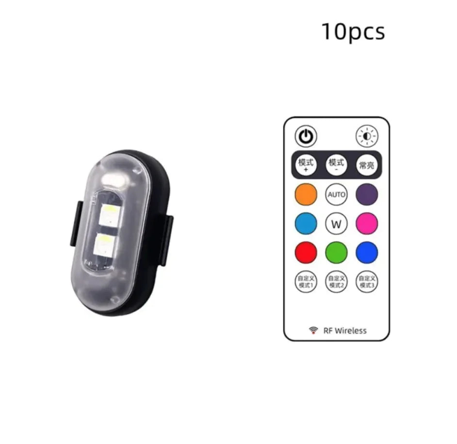 Wireless RGB Lights with Remote Control
