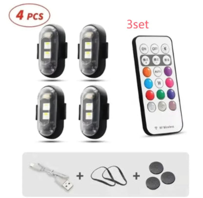 Wireless RGB Lights with Remote Control